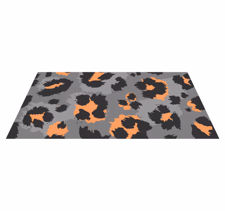 Opvallend cheetahpatroon vinyl tapijt dierenprint - TenStickers