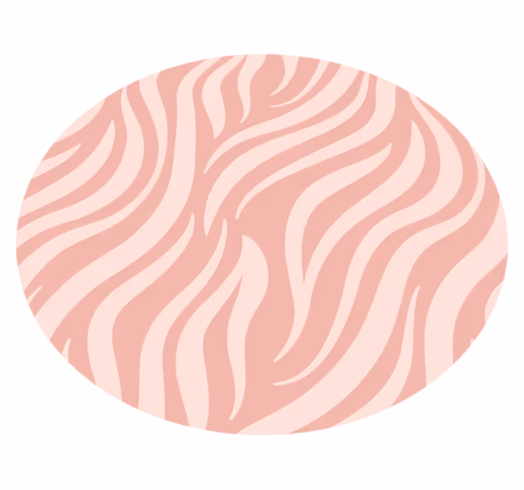 Elegante zebrastrepen vinyl tapijt dierenprint - TenStickers