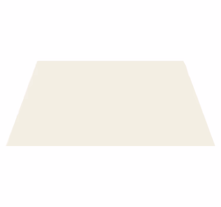 Zacht wit canvas vinyl tapijt woonkamer - TenStickers