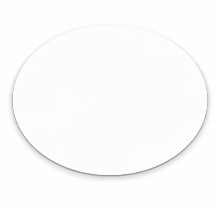 Schone cirkelvormige stijl vinyl vloerkleed rond - TenStickers