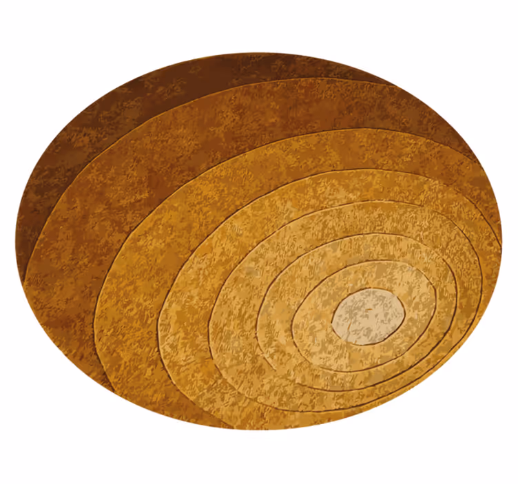 Vinyl tapijt met houtstructuur nature layers - TenStickers