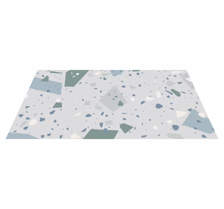 Subtiel effect marmeren vinyl tapijt - TenStickers