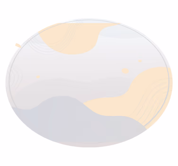 Zachte golfmotieven vinyl tapijt minimalistisch - TenStickers