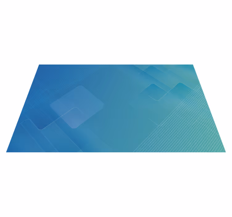 Abstracte geometrische lagen vinyl tapijt modern - TenStickers