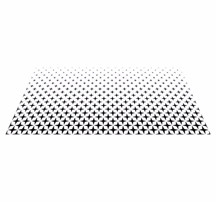 Hemelelement vinyl tapijt woonkamer - TenStickers