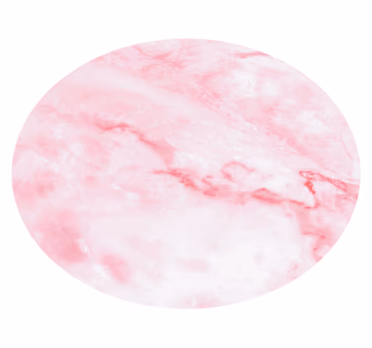 Roze realistisch effect marmeren vinyl tapijt - TenStickers