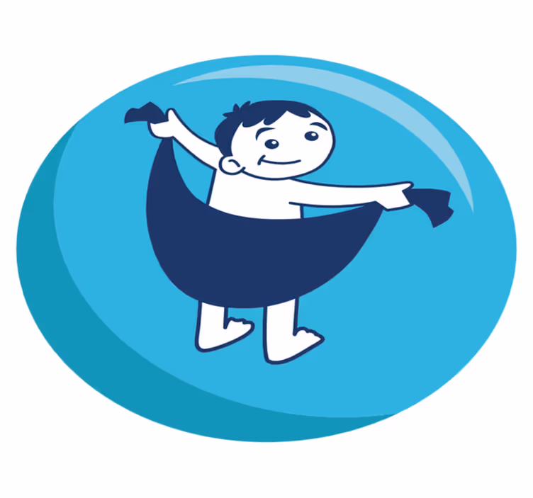 Vrolijk kinderspel vinyl tapijt voor meer kinderen - TenStickers