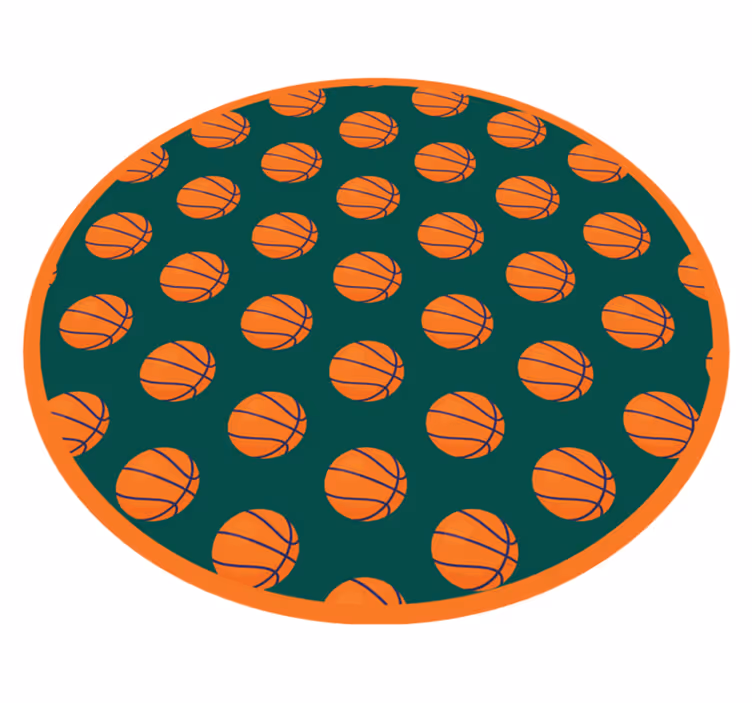 Vinyl tapijt snelweg basketbal idee - TenStickers