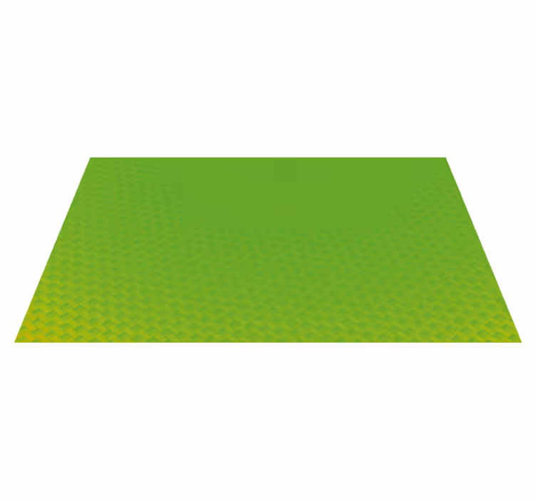 Getextureerd groen oppervlak vinyl tapijt met houtstructuur - TenStickers