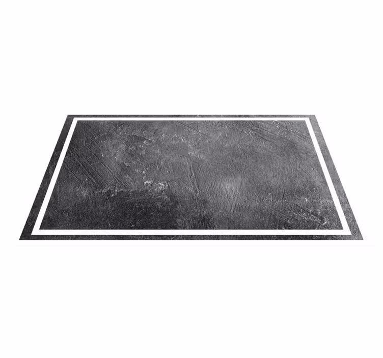 Zwart aards effect vinyl tapijt andere textuur - TenStickers