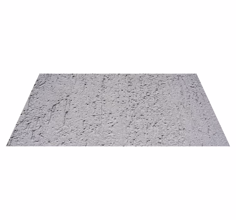 Getextureerd grijs beton vinyl tapijt stenenstructuur - TenStickers