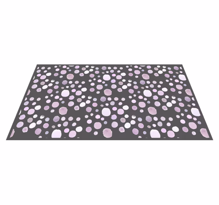 Zachte stippen vinyl tapijt met textuur - TenStickers