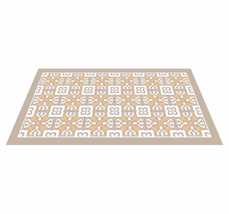 Vinyl tapijt mozaïek elegante patronen accents - TenStickers