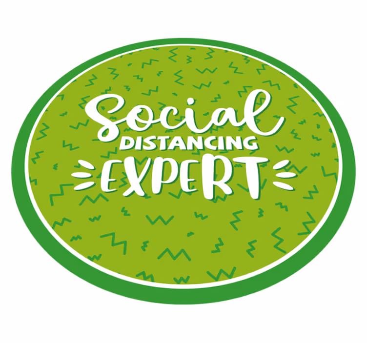 Vinyl tapijt wereldkaart afstandsmaat expert - TenStickers