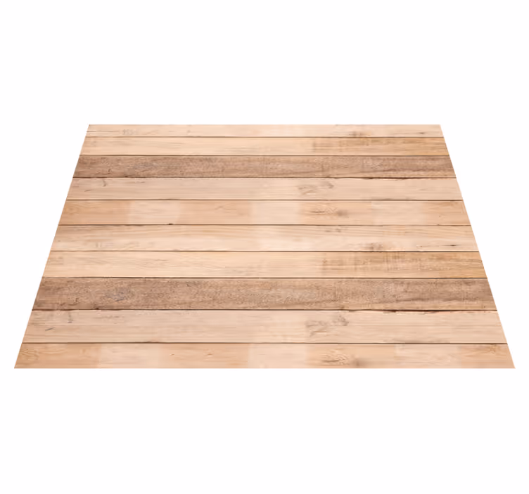 Plank stijl vinyl tapijt met houtstructuur - TenStickers