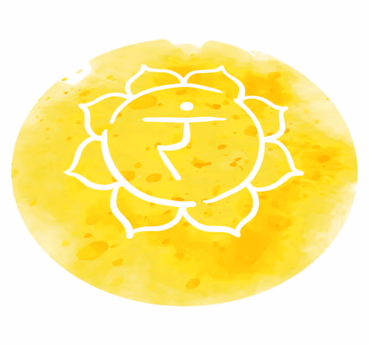 Zonnesymbool embleem vinyl tapijt met textuur - TenStickers