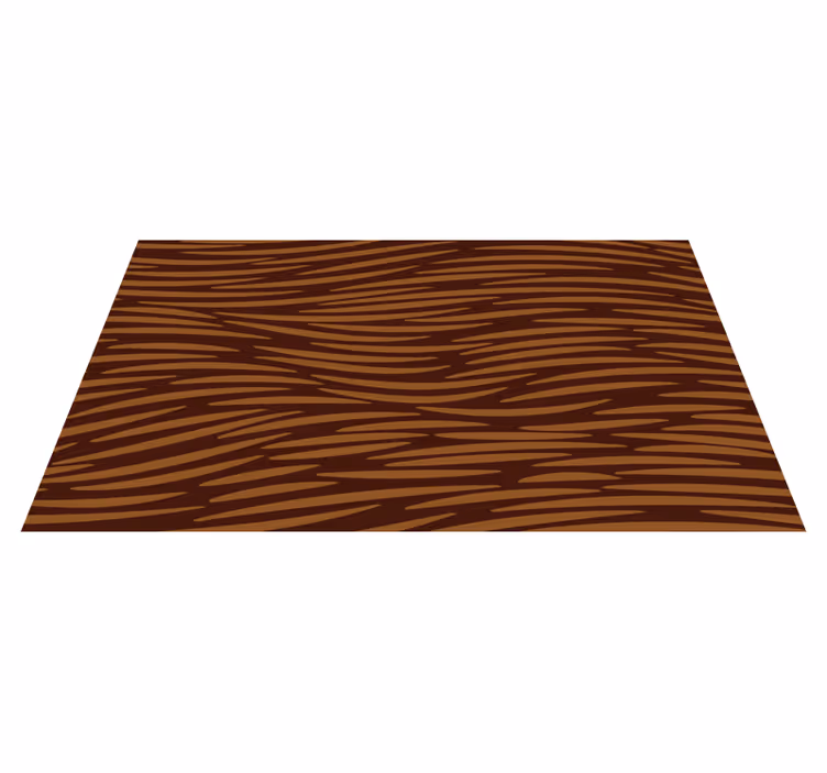 Houtnerf textuur vinyl tapijt dierenprint - TenStickers