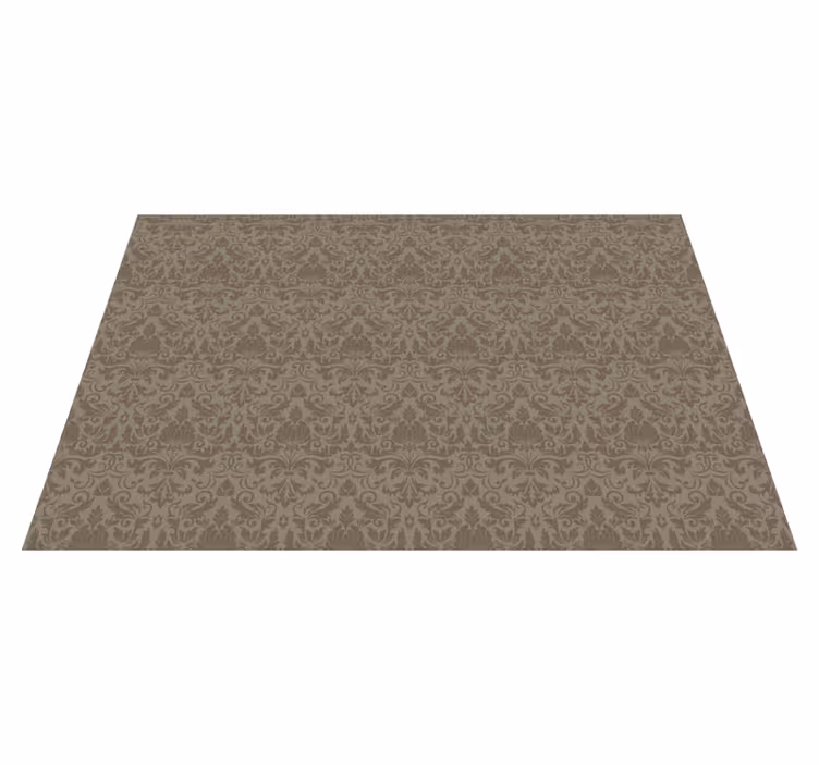 Elegant Barokpatroon antiek vinyl vloerkleed - TenStickers