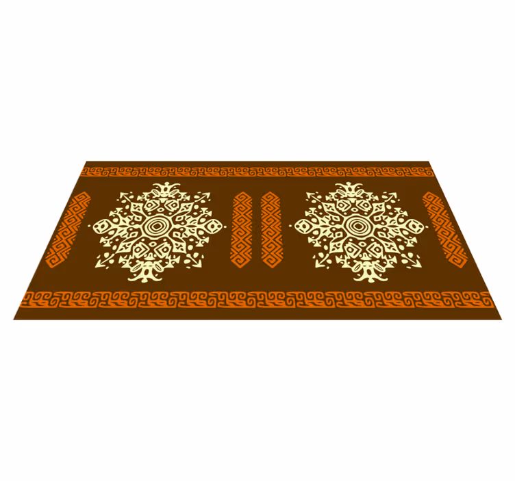 Vinyl tapijt mandala mandala motief set - TenStickers