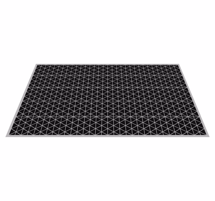 Geometrisch patroonensemble Geometrische vinyl vloerkleed - TenStickers