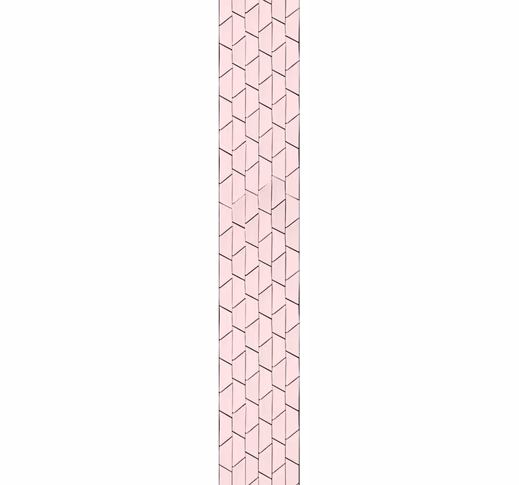 Behang roze met een textuurmotief - TenStickers
