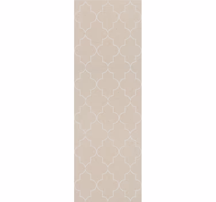 Elegant beige motief slaapkamer behang - TenStickers
