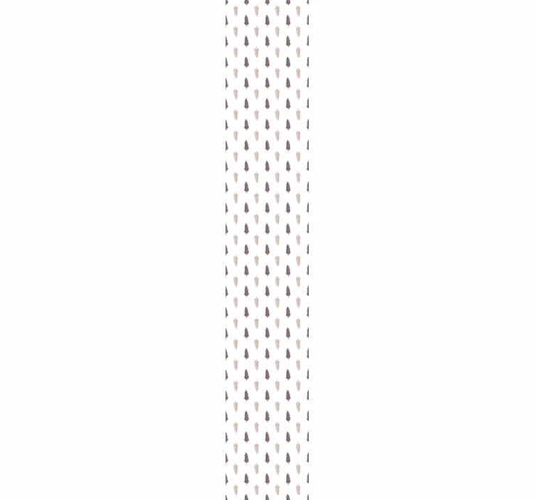 Elegant sparrenpatroon behang Scandinavië - TenStickers