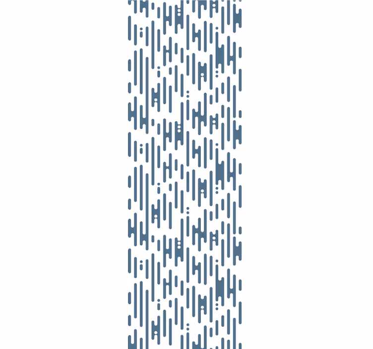 Abstract lijnenpatroon geometrisch behang - TenStickers