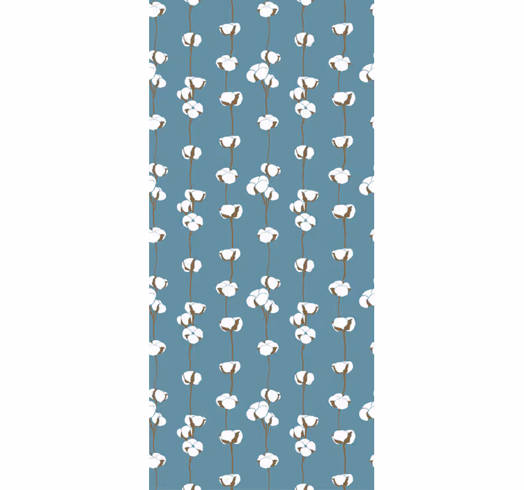 Sierlijk wit patroon behang bloemen - TenStickers
