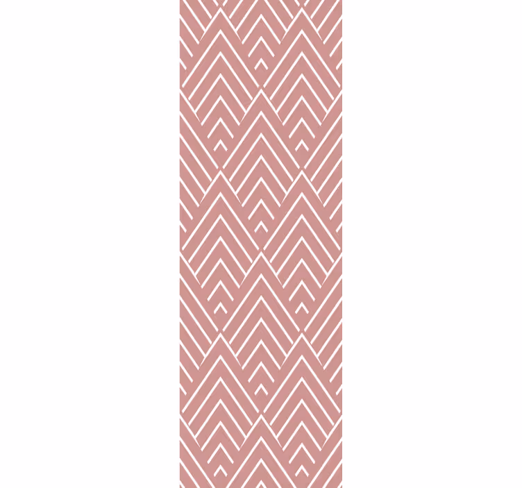 Abstract chevronpatroon geometrisch behang - TenStickers
