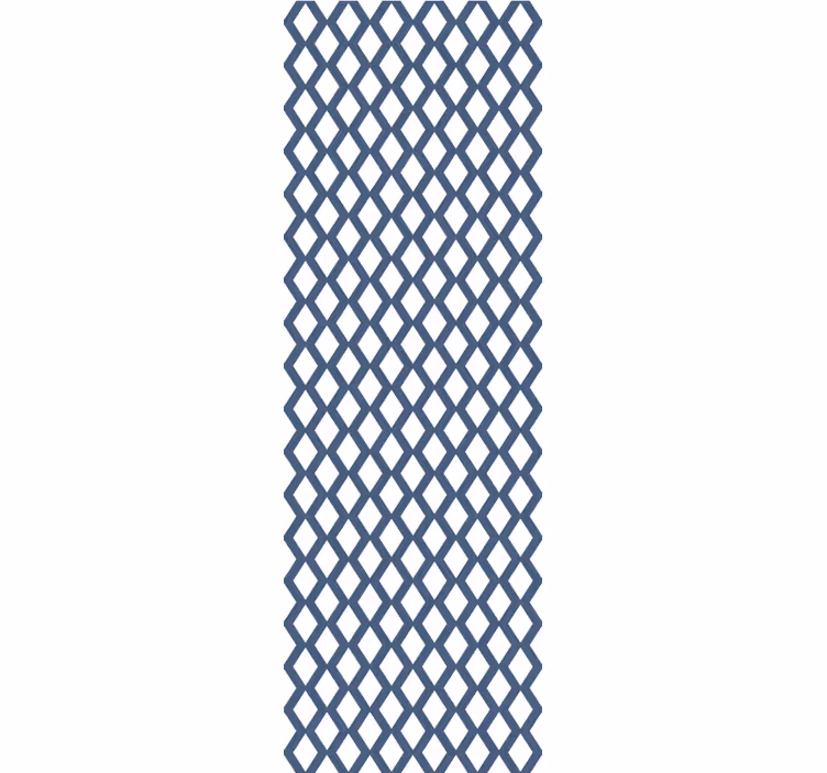 Ruitmotief motief geometrisch behang - TenStickers