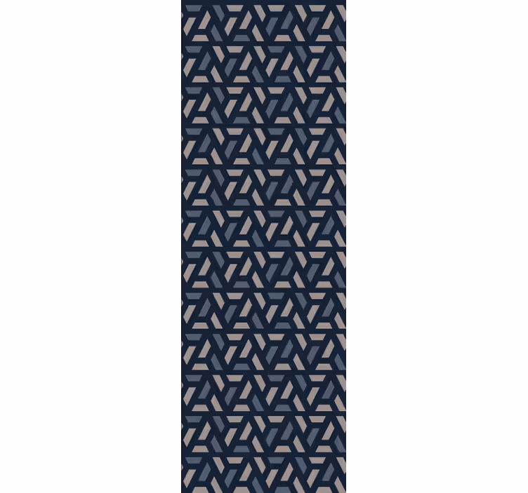 Dynamische patroonindeling geometrisch behang - TenStickers