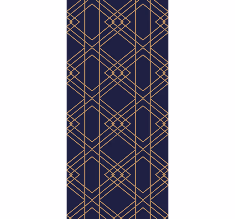 Geometrisch behang modern geometrisch ontwerp - TenStickers