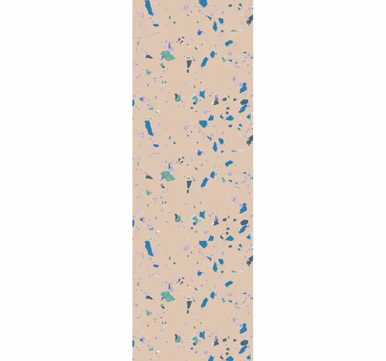 Abstract terrazzopatroon behang print - TenStickers