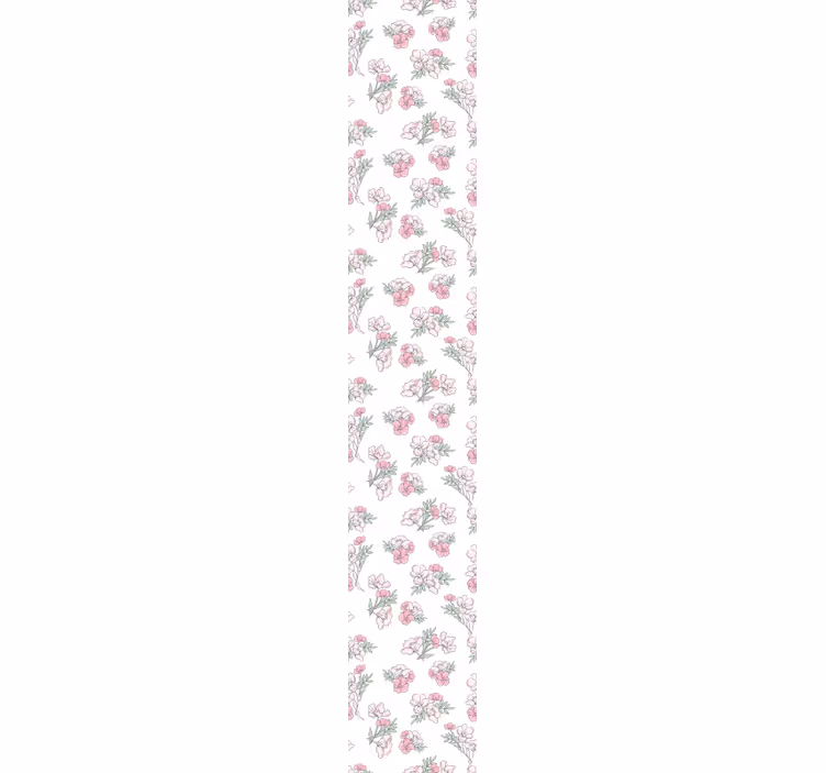 Behang bloemen delicaat bloesem patroon - TenStickers