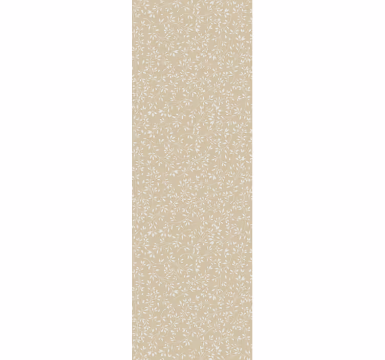 Delicaat beige en wit kantoor behang - TenStickers