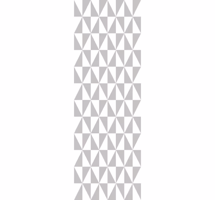 Stijlvolle driehoeken opstelling geometrisch behang - TenStickers