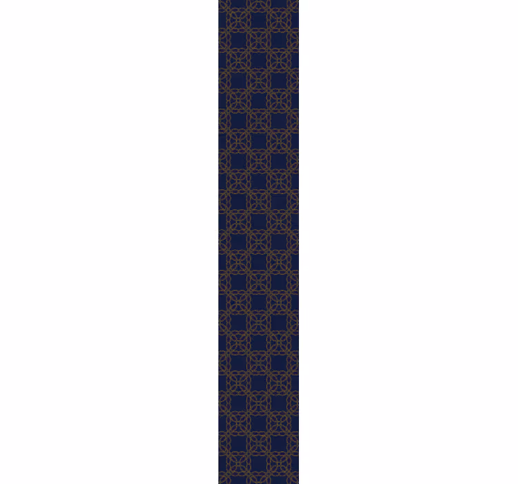 Marine geometrische elegantie sierlijk behang - TenStickers