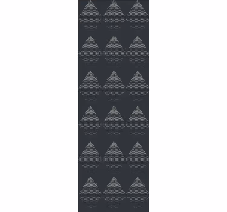 Elegante diamantvormen behang driehoeken - TenStickers