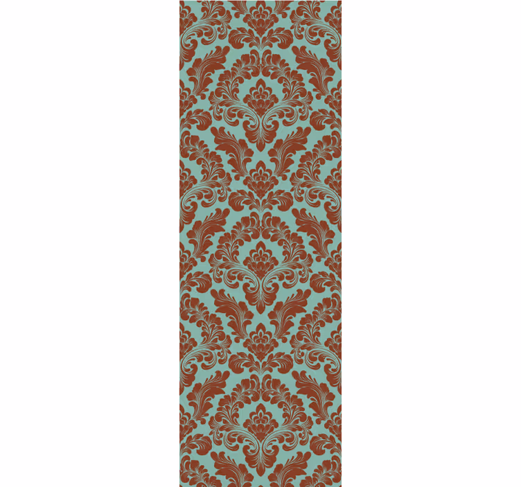 Elegante damastprint behang barok - TenStickers