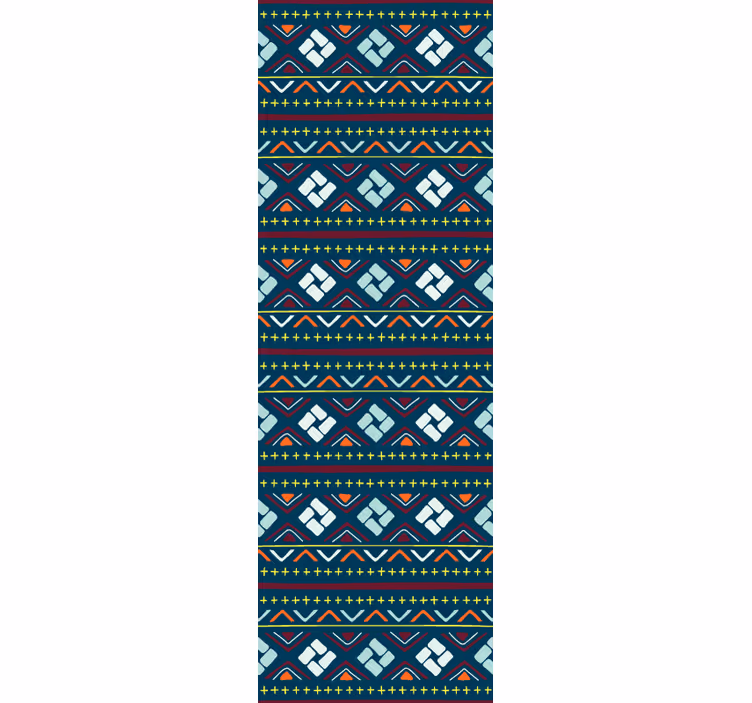 Geometrische kleurblokken geometrisch behang - TenStickers
