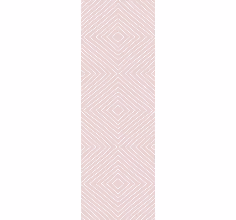 Diamantlijnvormen geometrisch behang - TenStickers
