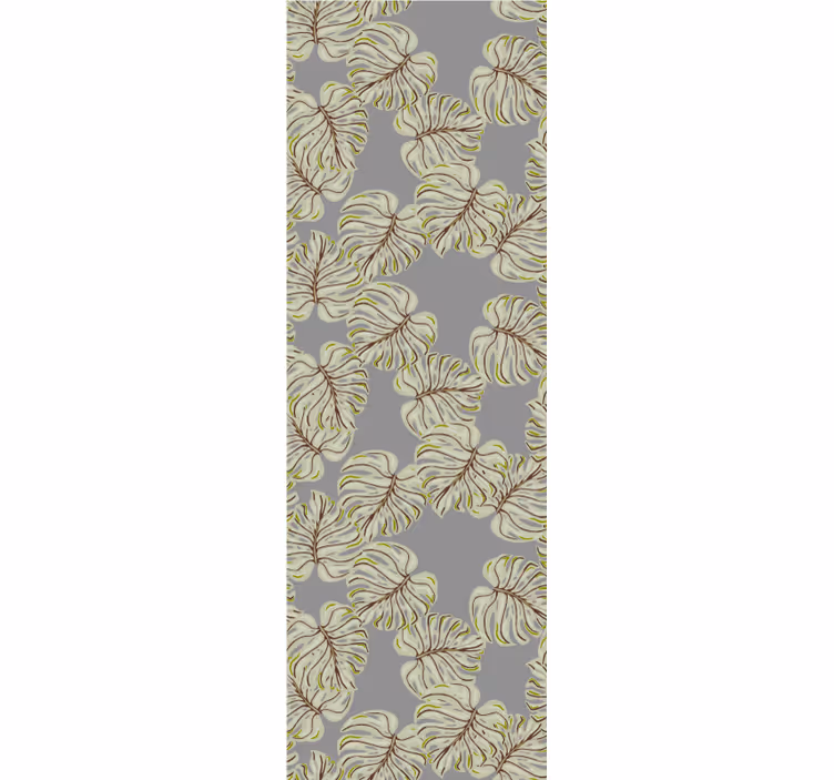 Behang bladeren lush groene bladeren - TenStickers