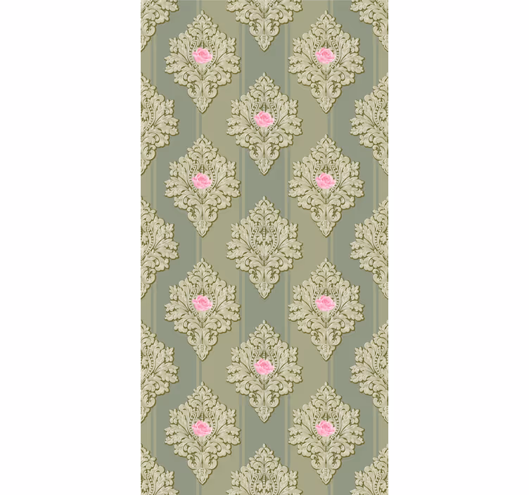 Rozen bloemen accenten behang bloemsierkunst - TenStickers