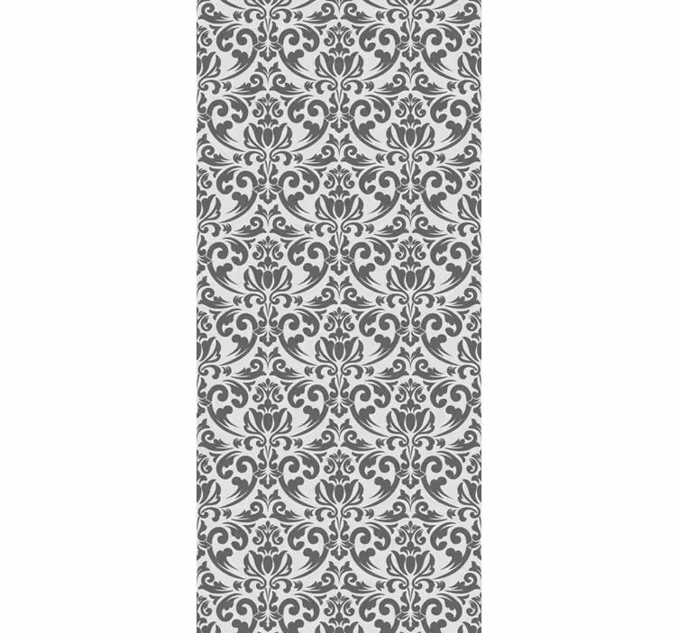 Elegant bloemenaccent behang bloemsierkunst - TenStickers