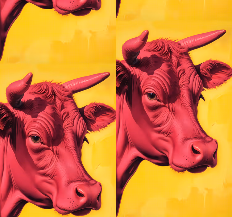 Popartposter van andy warhol behang kunst - TenStickers