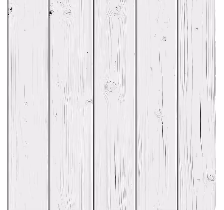 Lichtgrijze houten panelen keuken behang - TenStickers