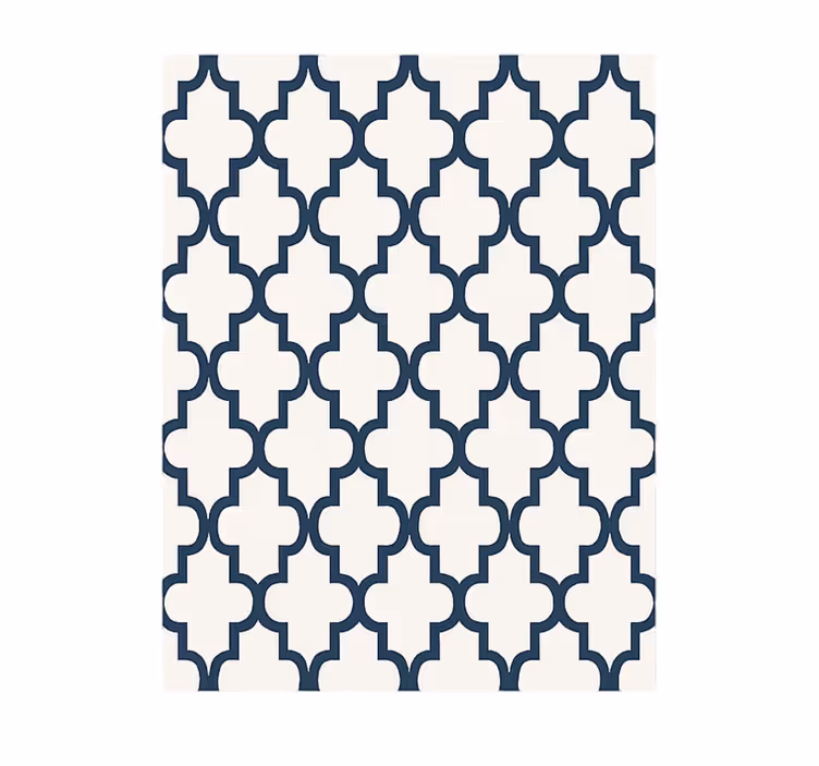 Modern geometrisch ontwerp behang tienerkamer - TenStickers