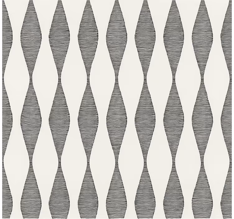 Rabaul ikaat beige motif keuken behang - TenStickers