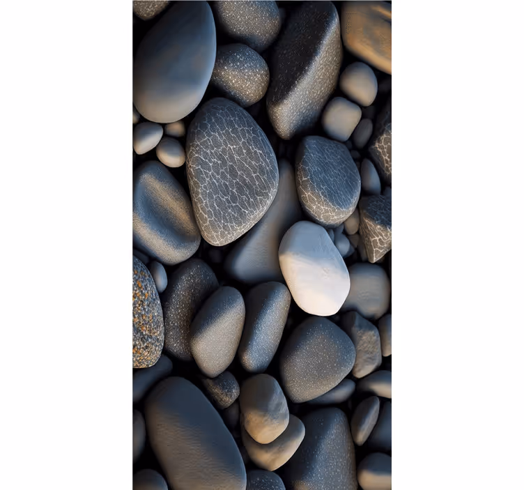 Natuur behang ocean stones - TenStickers